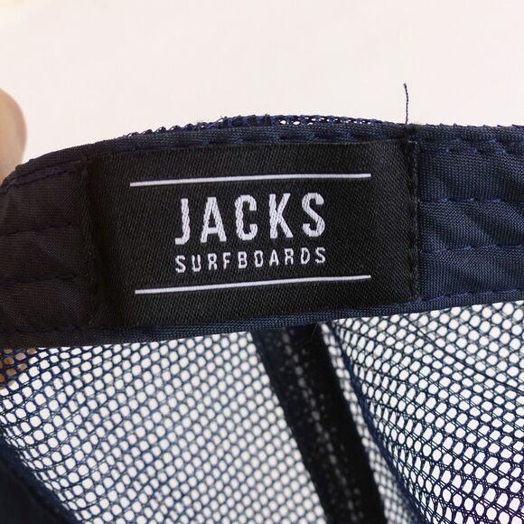 Jacks Surfboards USA Flag Trucker Hat Mens Blue Star Stripes Snapback America - Picture 9 of 12